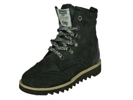 piedro-meisjesboot-meisjesschoenen-maat-34-35-zwart-combi(6475)