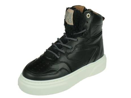 red-rag-girl-mid-cut-sneaker-lace-meisjesschoenen-maat-39-zwart(12995)