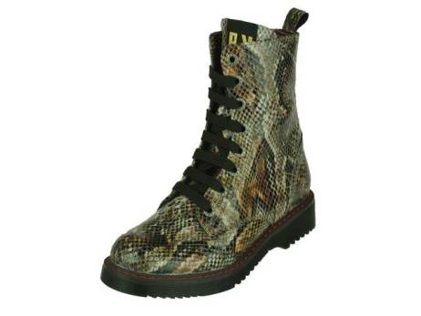 red-rag-halfhoge-meisjes-veterboot-meisjesschoenen-maat-37-kaki-fantasy(5975)