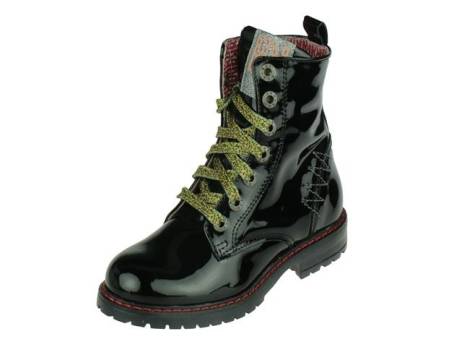 red-rag-stoere-hippe-meisjes-biker-meisjesschoenen-maat-35-zwart(5975)
