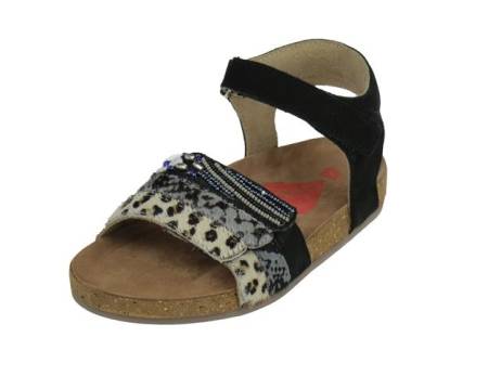 shoesme-sandals-meisjesschoenen-maat-30-32-39-zwart-ponyhait(6495)