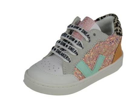 shoesme-urban-meisjesschoenen-maat-22-23-25-26-27-28-29-pink-orange-groen(9495)