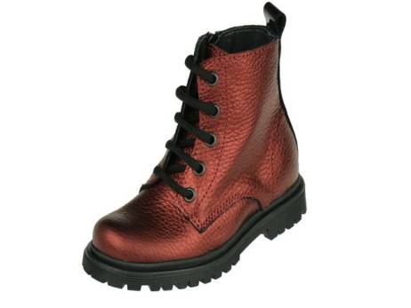 simone-mathieu-hippe-meisjes-biker-boot-met-veter-en-rits-meisjesschoenen-maat-31-campari-rood(4975)