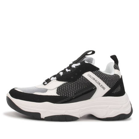 calvin-klein-maya-sneaker-zwart-wit-maat-39(9795)