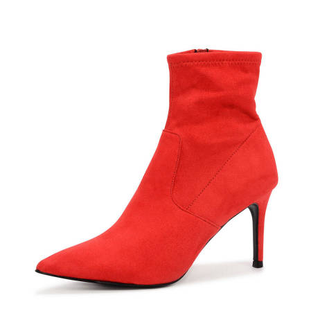 steve-madden-lava-rode-enkellaars-maat-41(5995)