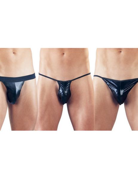 3-Delige Wetlook String Set