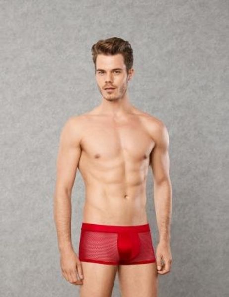 herenboxer-mesh-rood(1195)
