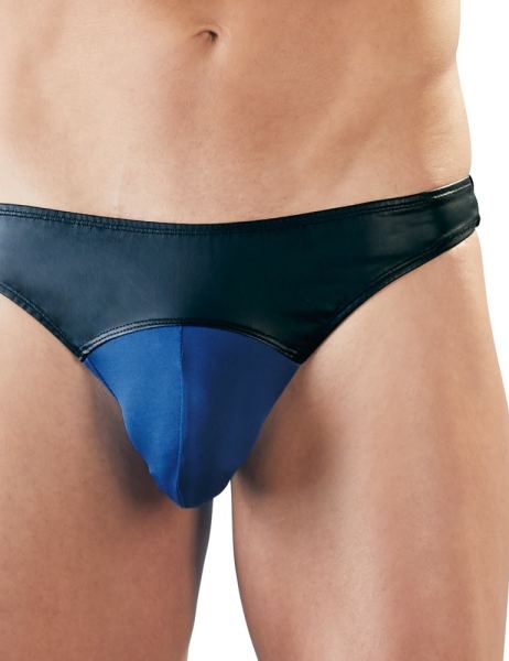 Uitdagende Zwart Blauwe Herenstring Xl 