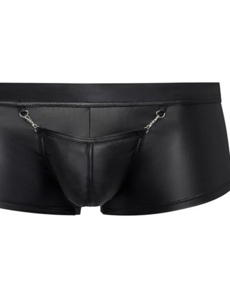 Wetlook Boxer Met Verwijderbare Pouch