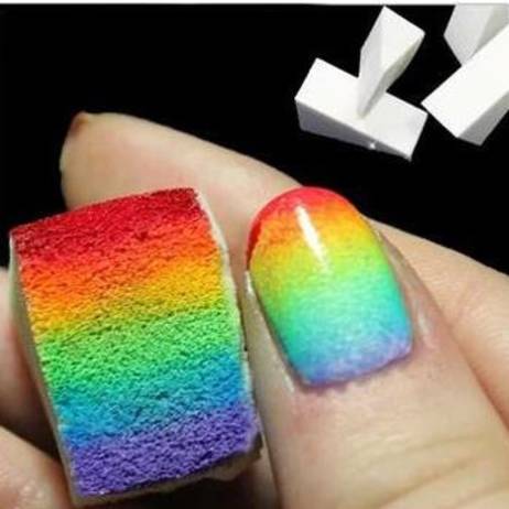 5pc/lot Nail Art Tools Gradient Nails Soft Sponges for Color Fade Manicure DIY Creative Nail Accessories Supply
