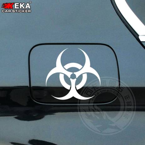 Resident Evil vinyl fuel tank cap car sticker custom modified car sticker cover retaining scratches
