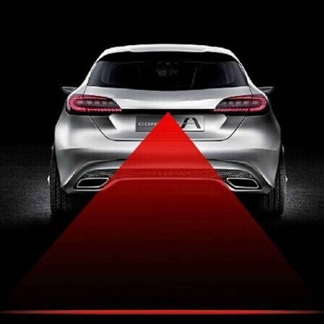 Anti Collision Rear-end Car Laser Tail 12v led car Fog Light Auto Brake auto Parking Lamp Rearing car Warning Light car styling