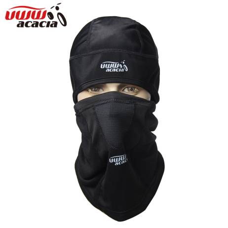 ACACIA UWW Bicycle Accessories Winter Fleece Bike Masks Collar Headscarf Bicicleta Outdoor Bicycle Black Warm Cycling Cap 0662