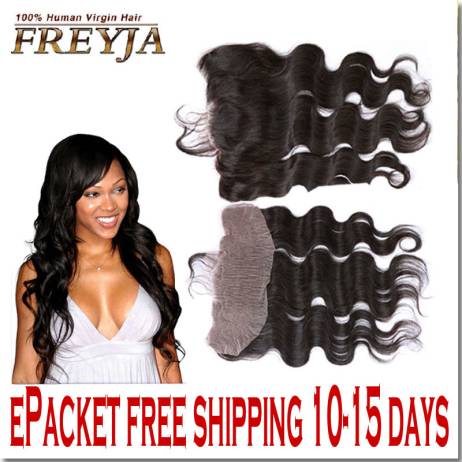 Brazilian Virgin Hair Lace Frontal,13x4 Body Wave Lace Frontal Closure,Ear To Ear Full Lace Frontal and Closures With Baby Hair