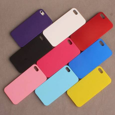 For Apple iPhone 5 Ultra Thin Scrub Phone Shell Frosted Plastic Matte Hard Back Case Cover For iPhone 5S Protective Shell
