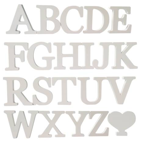 2016 new diy stickers letter 3d English Wedding love letters Decorative wooden Letter Alphabet Wedding Gift wall Decoration
