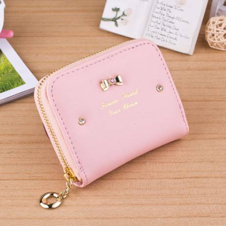 Excellent Quality Leather Womens Wallets Female Small Wallets Zipper Wallet for Women Brand Short Leather Purse Clutch Money Bag