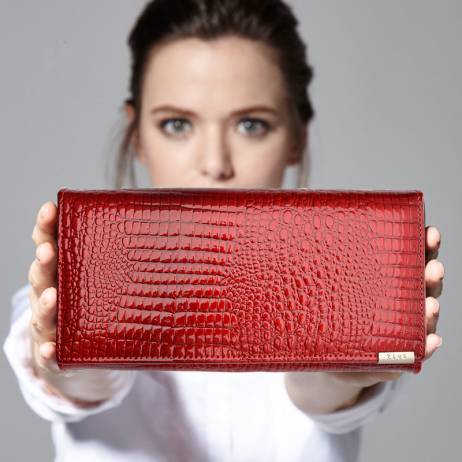 Women Wallets Brand Design High Quality Leather Wallet Female Hasp Fashion Dollar Price Alligator Long Women Wallets And Purses