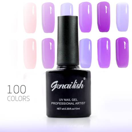 100 Colors Gel Nail Polish UV Gel Nail Polish Long-lasting Soak-off LED UV Gel Color Hot Nail Gel 10ml/Pcs Nail Art Tools-NG3