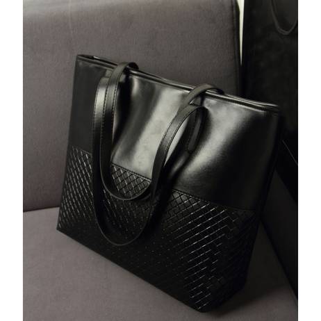New Casual PU Leather Women Shoulder Bags Fashion Vintage Women Handbag Large Capacity European Style Plaid Bag Business Bag