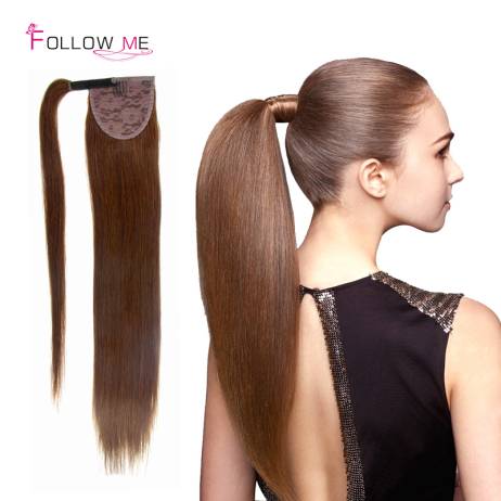 Hair Tails Of Natural Hair High Quality Of Natural Human Hair Blond Tails Remi Ponytail Human Lace Tail Hair Ponytail Extensions