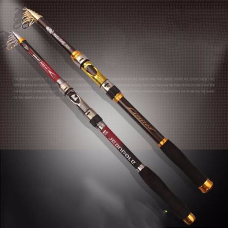 Exclusive Quality Carbon Fiber Telescopic Fishing Rod 2.1/2.4/2.7/3.0/3.6m High Performance Sea Fishing Pole Tackle Yuelong