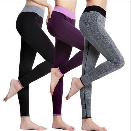 S-XL 4 Colors Women Sport Leggings Fashion Yuga Running Training Bodybuilding Fitness Clothing Gym Elastic Jegging Leggings