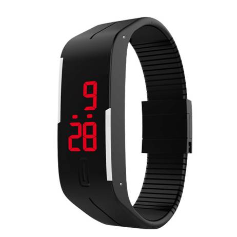 2016 New Touch-screen LED Electronic Sports Watch Fashion Simple Personality Waterproof Silicone Mini Children
