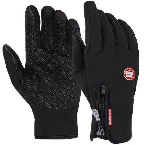 Bicycle Motorcycle Gloves Outdoor Sport Warm Windproof Thermal Touch Gloves Riding Running Bike Cycling Gloves Hot Hands Warmer