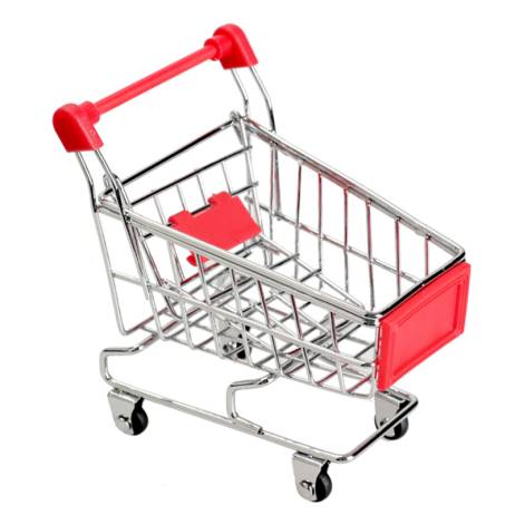 Mini Supermarket Handcart Shopping Utility Cart Mode Storage Toy Red New EMS DHL Free Shipping Mail BS1V