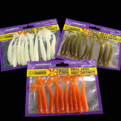 10pcs/lot Classic Flexible Soft Lures 75mm /2g Swimbaits Artificial Bait Silicone Lure Fishing Tackle Fishing Lures