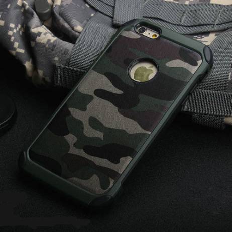 Newest 2 in 1 design Hybrid Durable Camouflage Silicon +PC phone cases for iphone5/5s/6/6s/6plus Protective uniform back cover