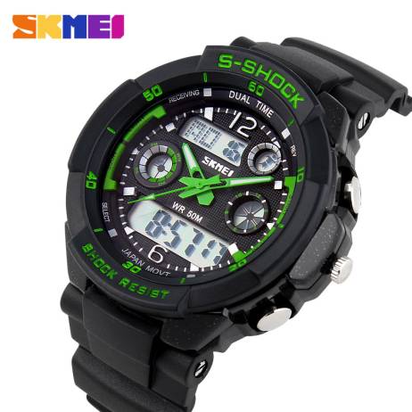 2016 Men's Quartz Digital Watch Men Sports Watches Relogio Masculino SKMEI S Shock Relojes LED Military Waterproof Wristwatches
