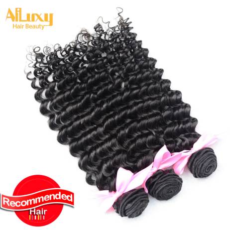 100%Indian virgin hair deep wave free shipping ,3pieces/lot, human hair extensions, 12