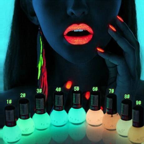 Cheap Price Hot Sell 20 Candy Colors Nail Polish Glow in the Dark Nail Polish Fluorescent Nail Art Polish Enamel