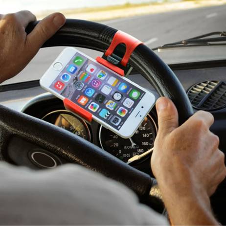 GPS Car Steering Wheel Phone Holder Navigate Bracket Stand Case Cover For iPhone 5S 6 6S Plus For Samsung S5 S6 edge for HTC LG