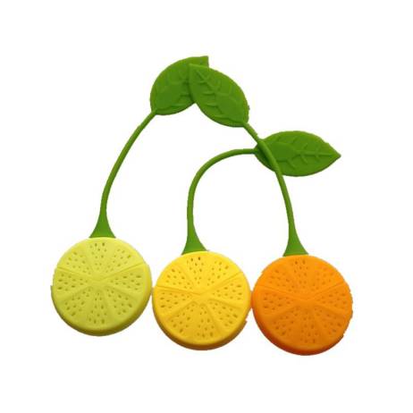 Vorkin Random Color 1 PC Silicone Drinker Teapot Teacup Herb Tea Strainer Filter Infuser Lemon Bag Free Shipping