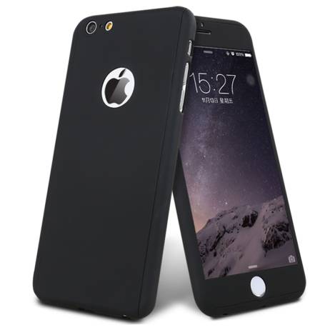 Complete coverage of 360 degrees back cover Case For iPhone 5 5s 6 6S 6Plus 6sPlus +free screen glass