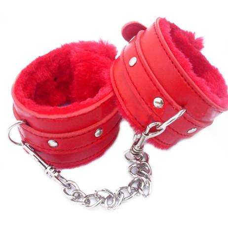 1PCS New PU Leather Handcuffs Restraints Costume Bondage Sex Toys For Toys Costume Tools 2Colors