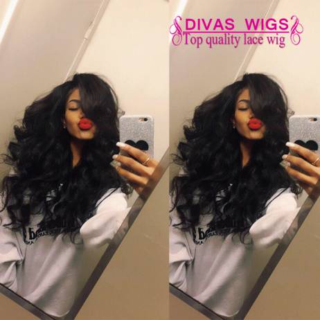 Cheap Sale Body Wave Wigs Synthetic Lace Front Wigs/None Lace Wigs Black Heat Resistant Brazilian Hair Wigs For Black Women