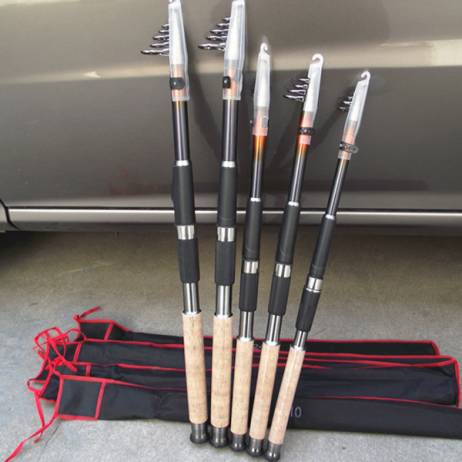 SeaKnight Top Quality Carbon Telescopic Fishing Rods Spinning Apache Navigators 2.1M/2.7m GW Fishing Pole