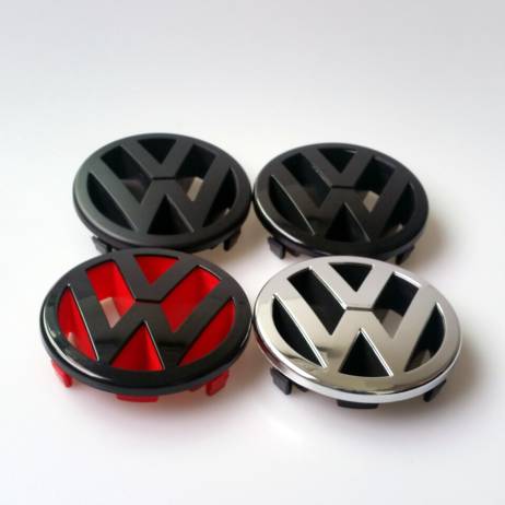 Car Styling Volkswagen Parts VW Golf 5 MK5 Front Grille Badge LOGO Matt Black / Glossy Red Black Color Emblem for MK5 1TO853601A