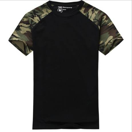Man Casual Camouflage T-shirt Men Cotton Army Tactical Combat T Shirt Military Sport Camo Camp Mens T Shirts Fashion 2016 Tees