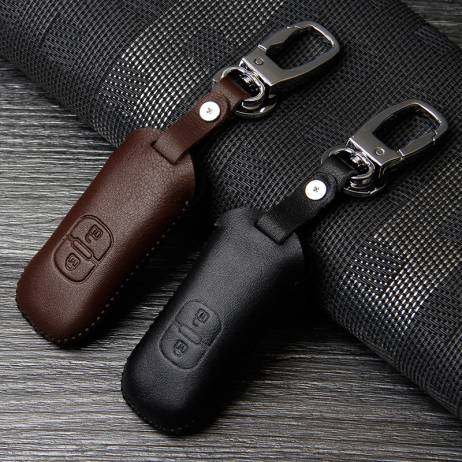 mazda car genuine leather key cover mazda cx-5 cx 5 cx5 cx-7 cx7 3 323 2 5 6 axela 2014 car leather Key cover holder accessories