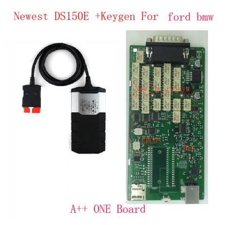 Quality A+++ one Single green board For Delphis DS150E New Vci For Autocom CDP Pro 2015 Plus with Keygen without bluetooth