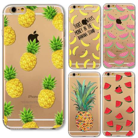 Fruit Case For iphone 4 4s 5 5c 5s 6Plus 6 6s Plus New arrival Fashional Delicious Watermelon Pattern TPU Soft Phone Back Case