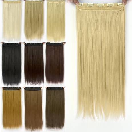 120g 60cm New hair extension purchasing false hair high quality matte outlet temperature of 20 colors 5 clips braiding dievery