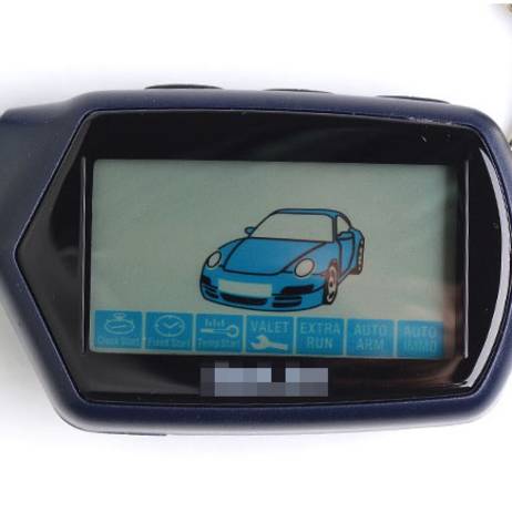 2016 New Hot Selling Starlionr B9 Starline LCD Remote Controller For Two Way Car Alarm Starline B9 Keychain Russian Version