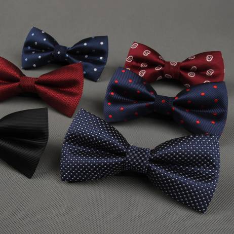 Newest Polyester Men's Bow Tie Brand Classic Dot Tie Bowtie For Men Leisure Business Shirts Bowknot Bow Tie Cravats Accessories