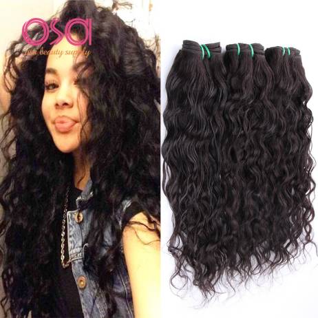 Water Wave Brazilian Virgin Hair Ocean Wave 3pcs Lot VIP Beauty Brazilian Water Wave Hair Wet and Wavy Human Hair Natural Wave